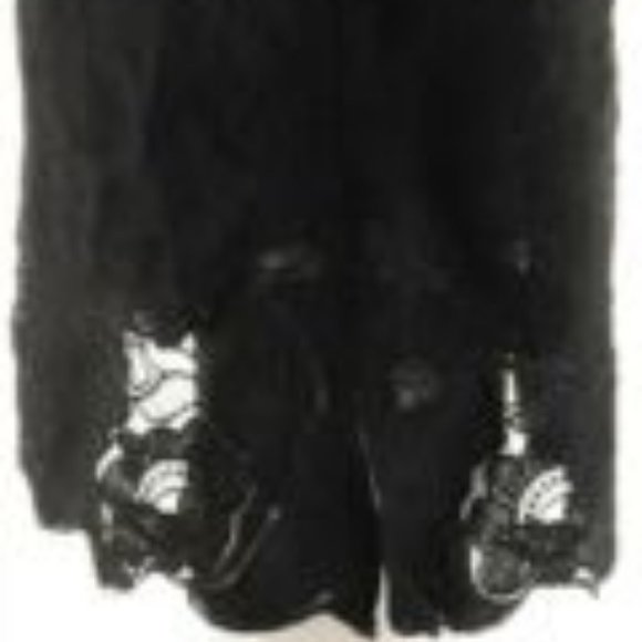 NWT ISAAC MIZRAHI LACE FLUTTER SLV SHEATH DRESS 20 - Picture 6 of 11